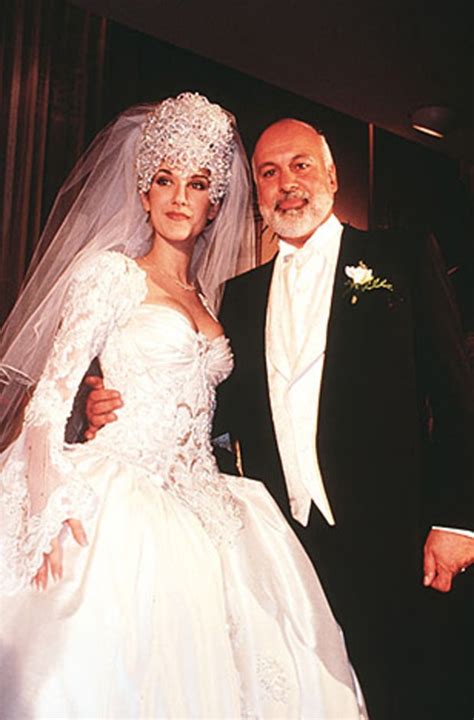 celine dion at wedding.